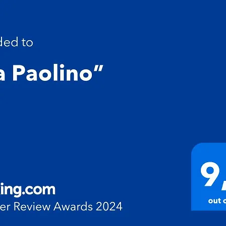 Villa “da Paolino”